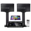 SANSUI KB3 Home KTV Karaoke System with 8-inch Speakers and 15.6-inch Song Machine CN Plug (adapter Included)