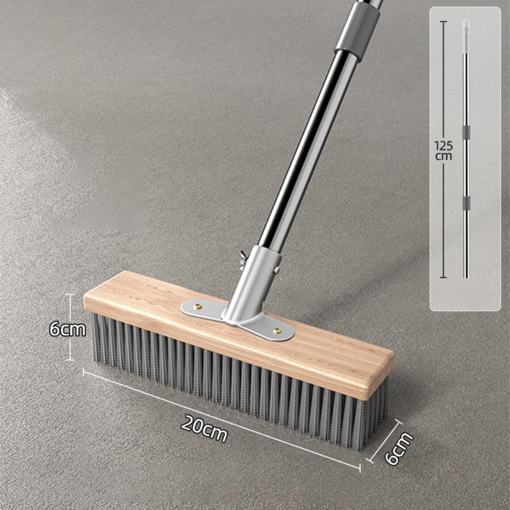

Scouring Stainless Steel Wire Brush Long Handle Cleaning Brush Tile Cleaning Tool For Outdoor Yard 20cm
