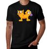 CatDog Babys T-Shirt Lässig Minimalistisch Kurzarm Top