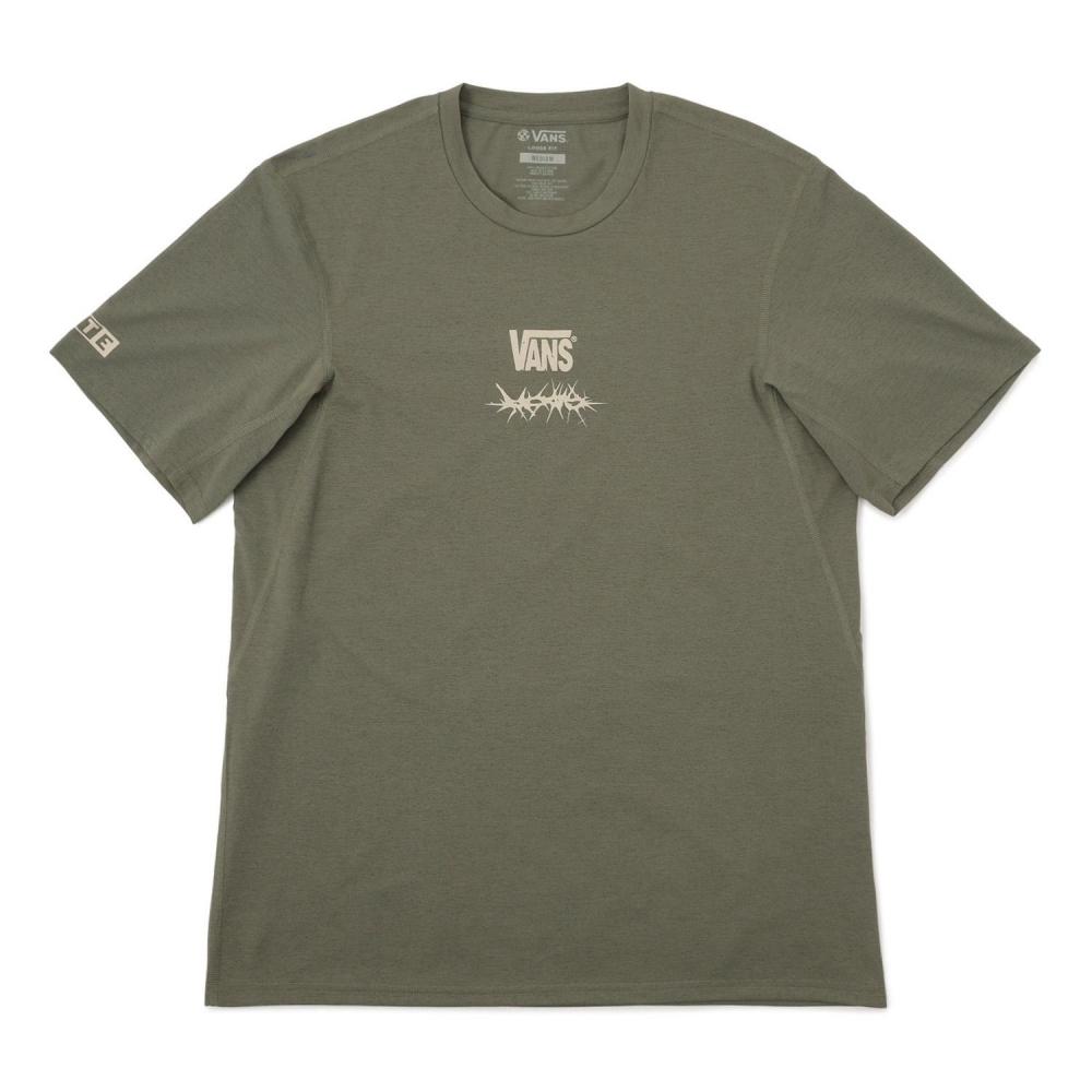 Vans Mte Outline Hybrid Tee Vn000m3k9jc Bungee Cord M