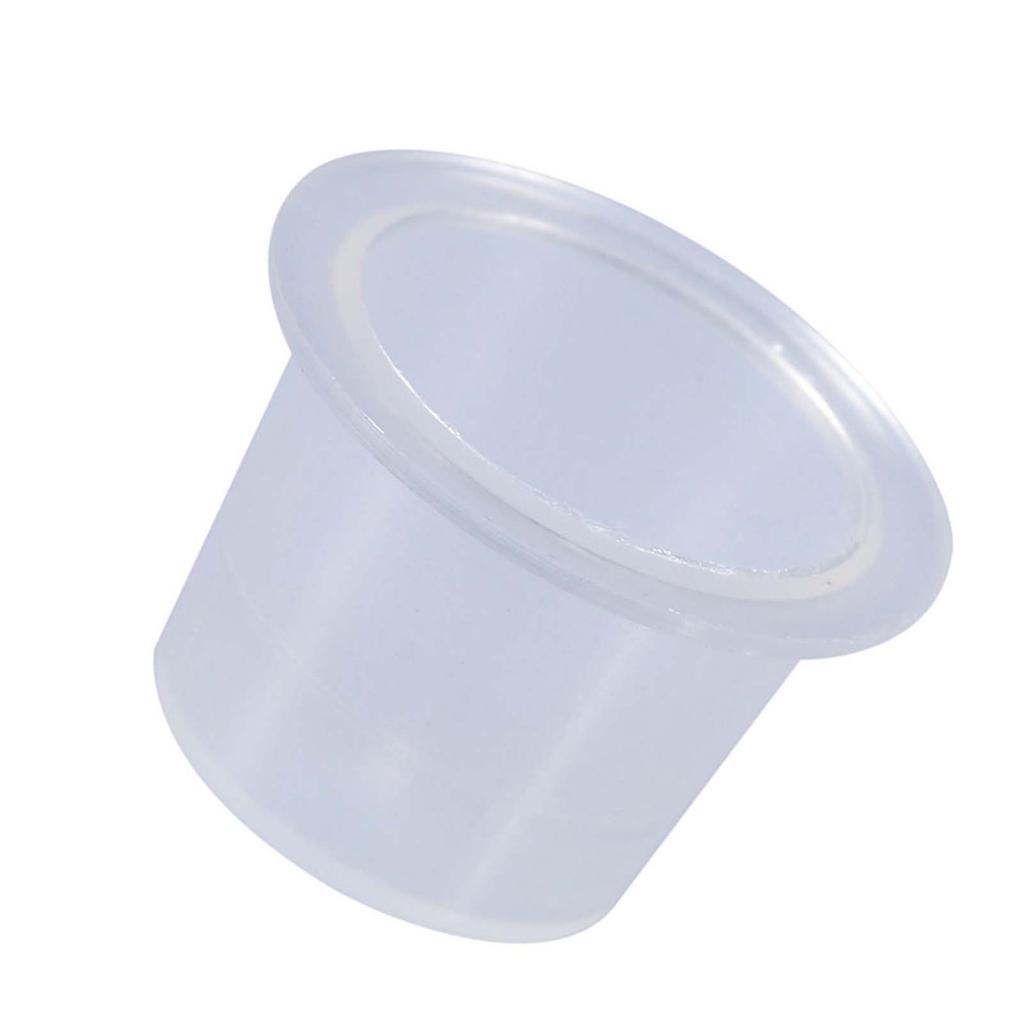 1000Pcs Bag Tattoo Ink Cap Cup Plastic Microblading Pigment Accessories Holder Container 3Sizes