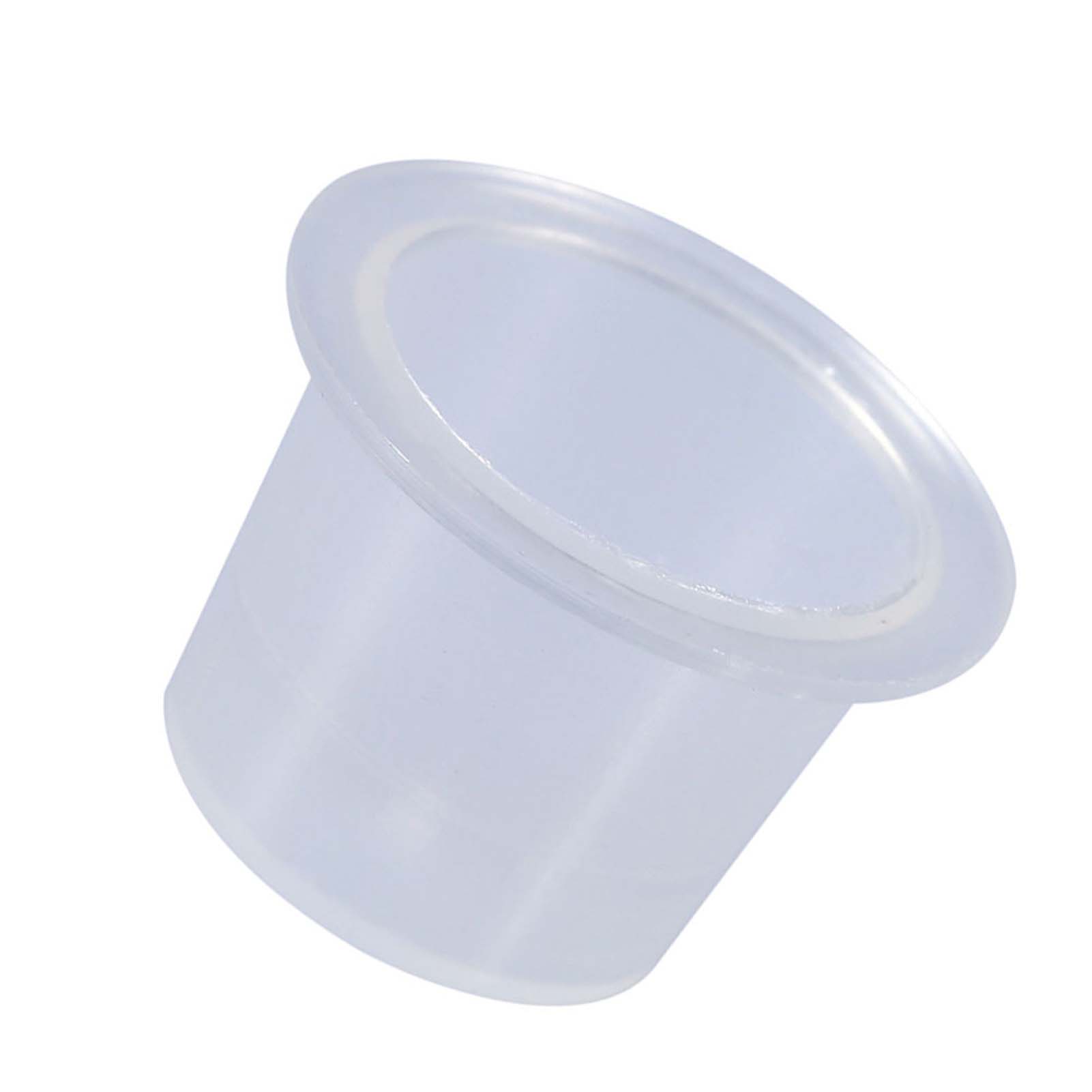 

1000Pcs Bag Tattoo Ink Cap Cup Plastic Microblading Pigment Accessories Holder Container 3Sizes S 100x40x0.3cm
