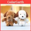 Cute Bone Dog Plush Keychain With Super Soft Short Plush For Bag Decor And Gift