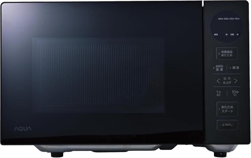 Aqua Four Star Mikrovlnná trouba Maximální výkon 900W 3 minuty Jednofunkční mikrovlnná trouba Rozmrazování Ohřívání mraženého Vybaveno invertorem Hertz zdarma Černá