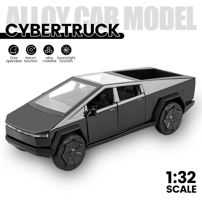 1:32 Legierung Auto Modell Cybertruck Pickup Diecasts Metall Spielzeug Geländefahrzeuge Auto Modell Simulation Sammlung Kinder Geschenke