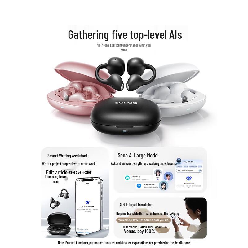 SENA F30 Ear-Clip Bluetooth Earbuds