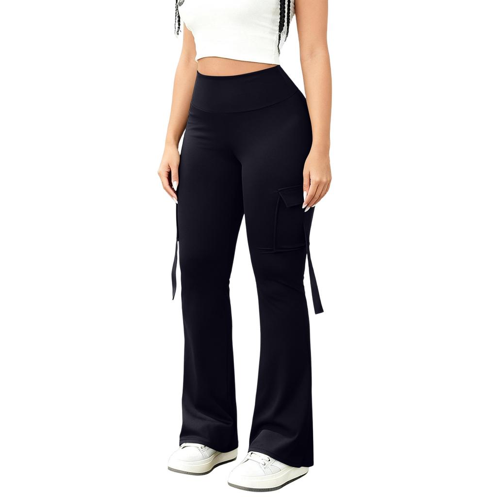 Women's Yoga Pants Casual Pants Slacks With Pockets High Waist