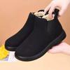 Winter Velvet Women's Cotton Shoes Warm Casual Shoes Flat Comfortable Versatile Short Boots Non-slip Snow Boots