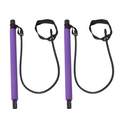 Bastone Elastico Multifunzione per la Casa Barra Pilates Corda Elastica per Yoga Attrezzatura Fitness