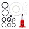 15pcs Hydraulic Jack Oil Seal Ring Kit Small O-Ring Horizontal 3-TON Repair Set Ball Link Rocker Jack Plunger Piston Oil Sealer