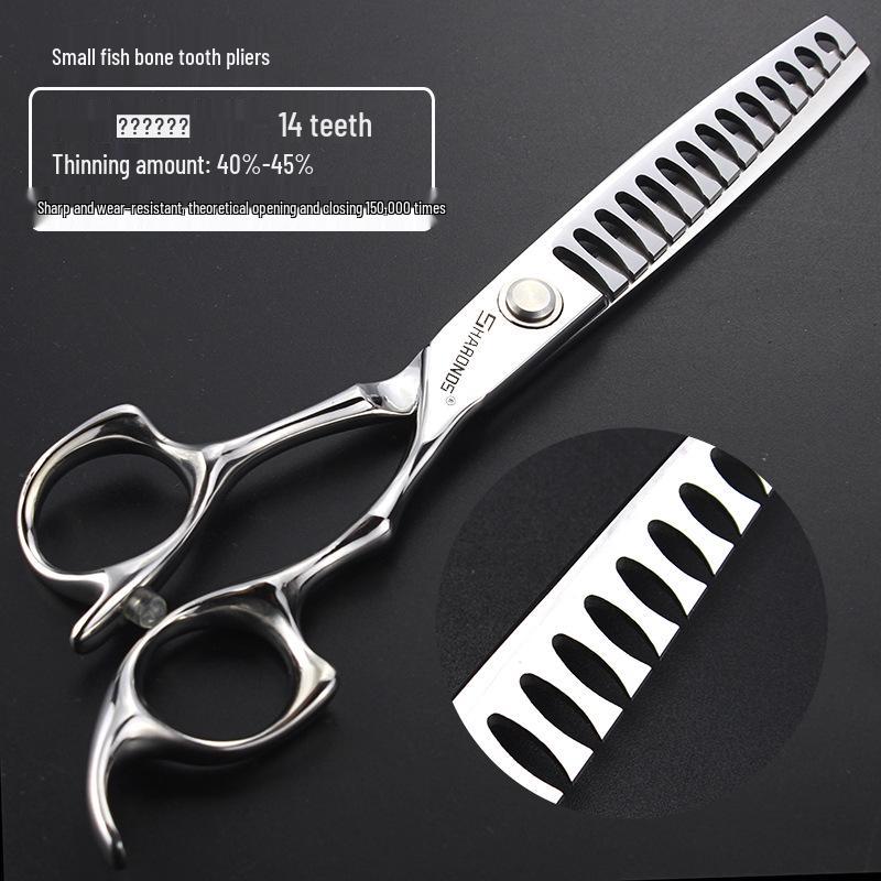 Hairdressing Scissors & Shears: 6.5, 7, 7.5, 8, 9-inch Straight & Notch Tooth Options for Hairdressers & Barbers