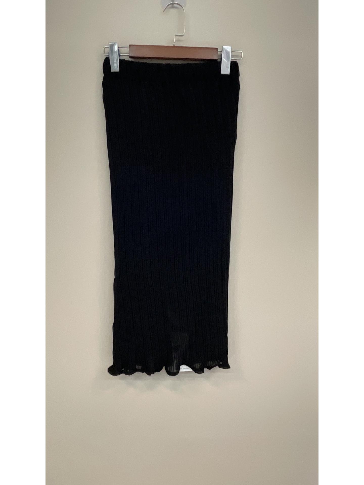 

Design Sense Summer French Slimming High-Waist Fishtail Pleated Skirt for Women M (Recommended for ~105 lbs)