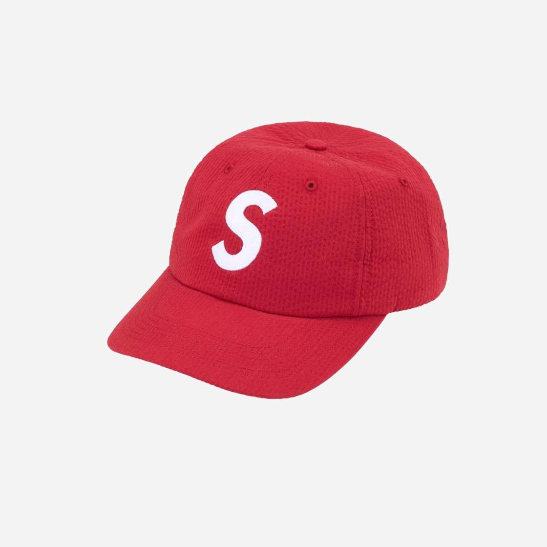 

Кроссовки Supreme Seersucker S Logo 6 Panel Red 24SS