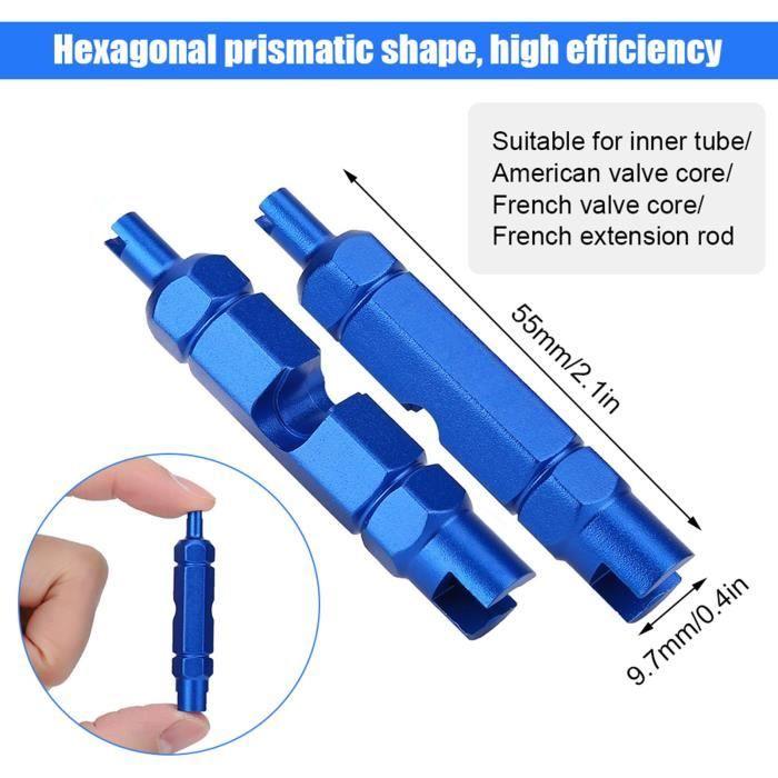 Disassemble Presta Core, Bicycle Tire Core Removal Tool Valve, Cyanshop Valve Core Remover