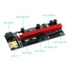 Newest 009 PLUS USB 3.0 Cable PCI-E  Card 009S PCI for press 1X to 16X tender Adapter Card  6 Pin GPU for B