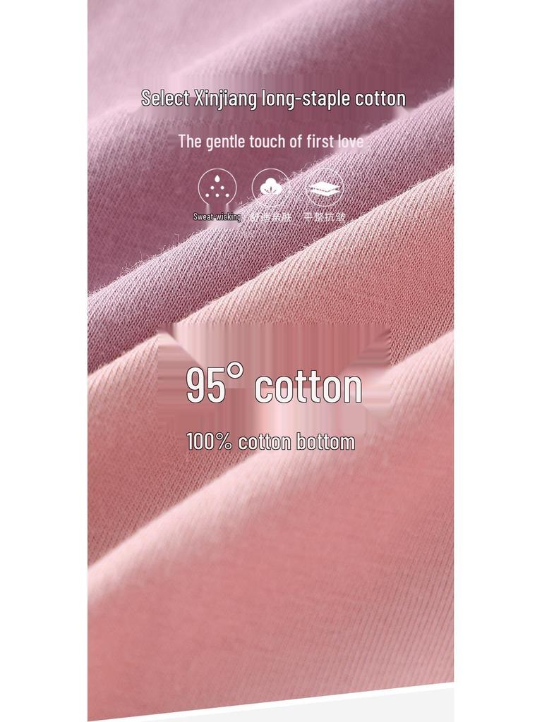 High-Quality Cotton Antibacterial Mid-High Waist Panties for Middle-Aged & Elderly Women - Plus Size Triangular Briefs