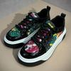 Mode Trendige Neue Designer Herren Strass Ethnisches Muster Freizeitschuhe Männlich Kleid Party Walking Sneakers Zapatos Hombre