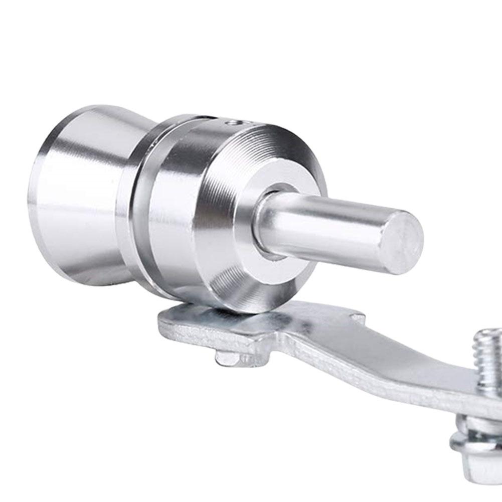 Universeller Auto Turbo Sound Simulator S/M/L Aluminiumlegierung Turbo Auspuff Pfeife Soundverstärker Blow Off für gerades Auspuffrohr