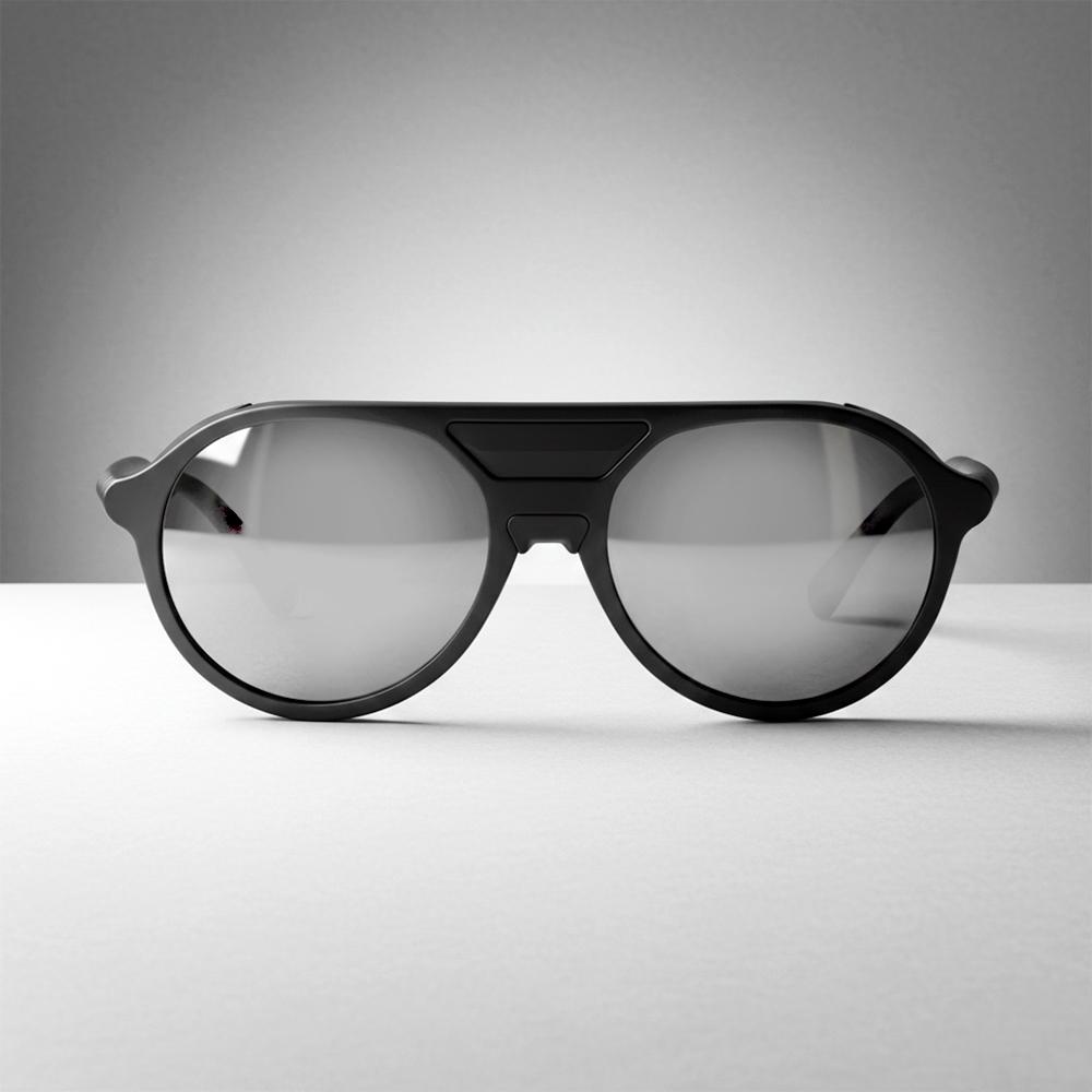 Pilli Matterhorn Sports Sunglasses (Matte Black Mirror)
