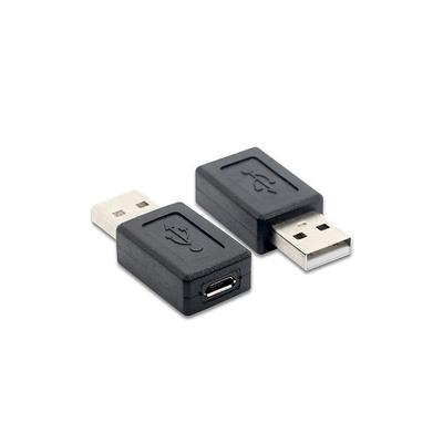 Micro USB Nőstény - USB OTG Adapter Android Telefon Töltéshez - Fekete