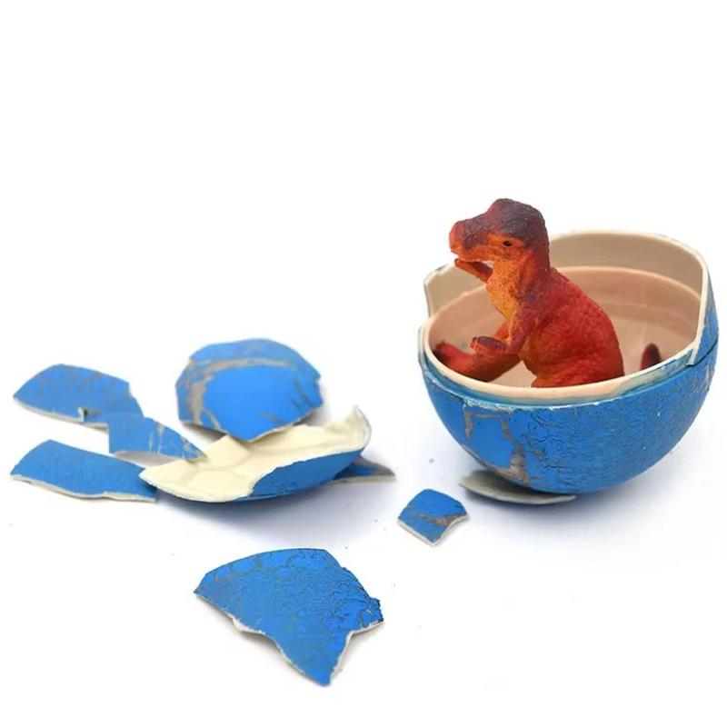 60PCS Magic Dinosaur Eggs Toy Hatching Hatch Egg Crack Science Kits Animal Breeding Process Educational Toys Funny Gifts TMZ