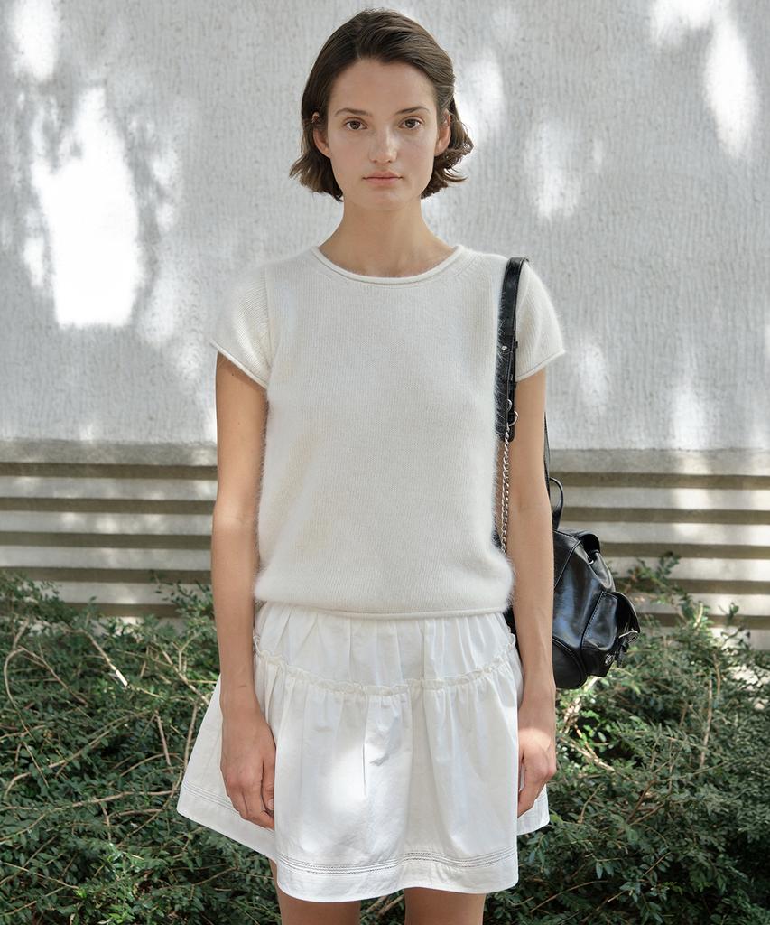 Sseomweeobeoteo Angora Half Knit - Ivory