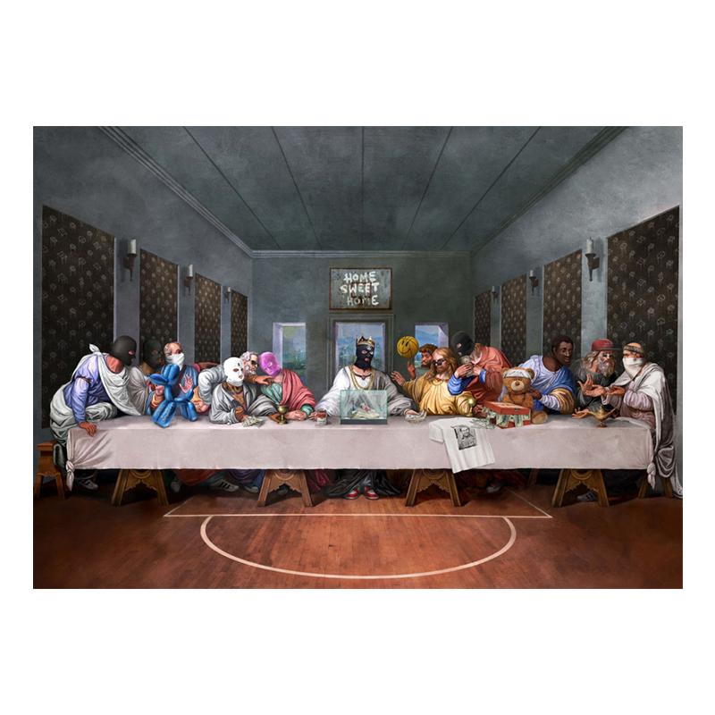 

Картина Моны Лизы, постер, холст, настенные художественные принты, уличное искусство, граффити, живопись, современное абстрактное произведение искусства для гостиной, домашний декор 21x30 No Frame