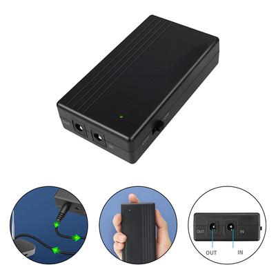 7800mah UPS Mini Uninterruptible Power Supply Y Cable Instruction Manual DC 12V/2A Portable Battery Backup 24W Power Accessories