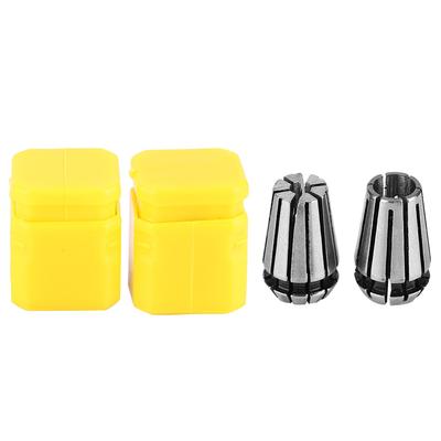 2Pcs High Accuracy Spring Steel CNC Collet Chuck Holder Accessories