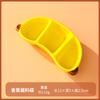 Creative Fruit Dipping Dish Household Ceramic Snack Dish Dish Dish Hot Pot Small Dish Dish Cute Grid Flavor Dish
