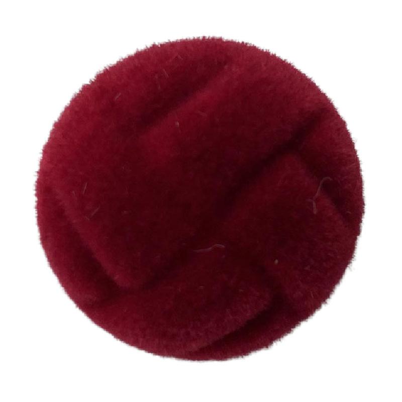 Flocking High-Footed Button-Wrapped Cloth, New Chinese Style Buttons, Cheongsam Jacket, Sweater, Double-Sided Nylon Coat Decorative Accessories