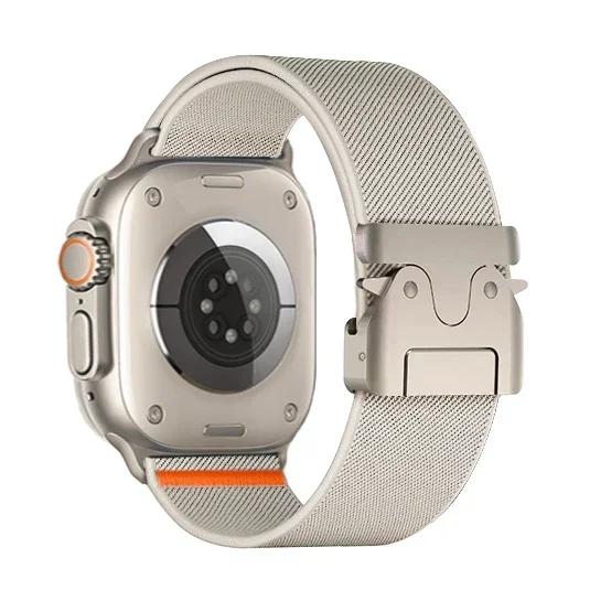 Parachute Straps For Apple Watch ultra 2 Band 49mm 46mm 42mm 44mm 45mm 40mm 41mm correa Bracelet IWatch Series 10 9 8 7 6 3 SE
