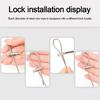 New Stainless Steel Wire Rope Adjustable With Locking Retractable Fastening Hanging Rope