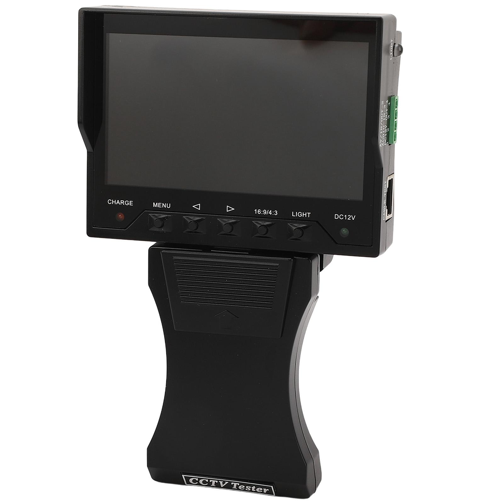 

Тестер CCTV РК-дисплей Камера HD Аналоговий Відеомонітор VGA Вхід Вихід DC12V 4,3 дюйма 100Вилка 240 В для Великобританії