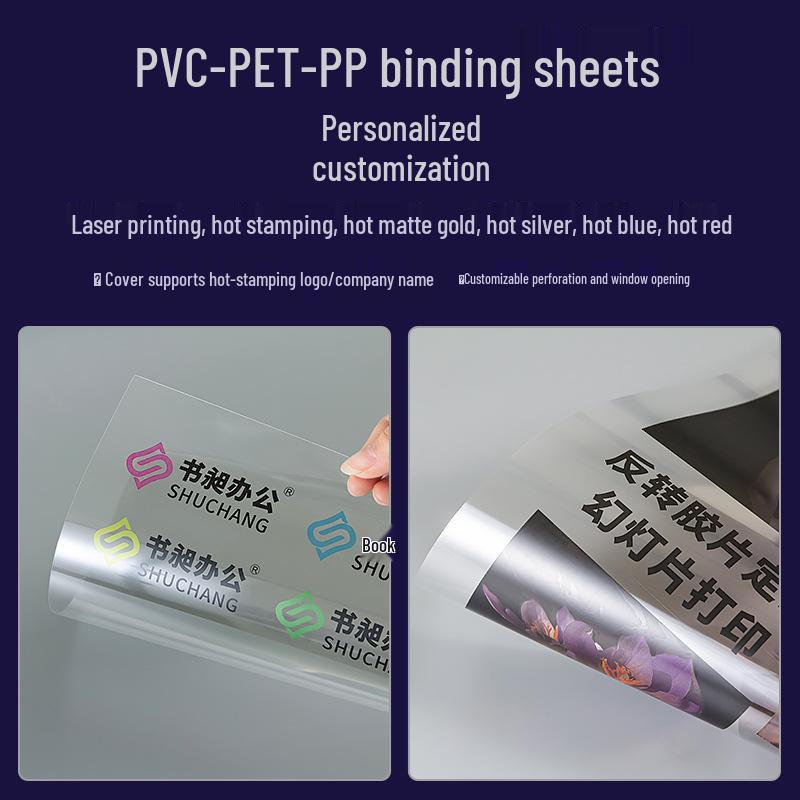 A4/A3 Frosted Transparent PVC Film for Art & Craft 