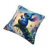 Cute Stitch Fantasy Scene Pillowcase Printed Fabric Cushion Cover Cartoon Throw Pillow Case Cover Home Square 40*40cm