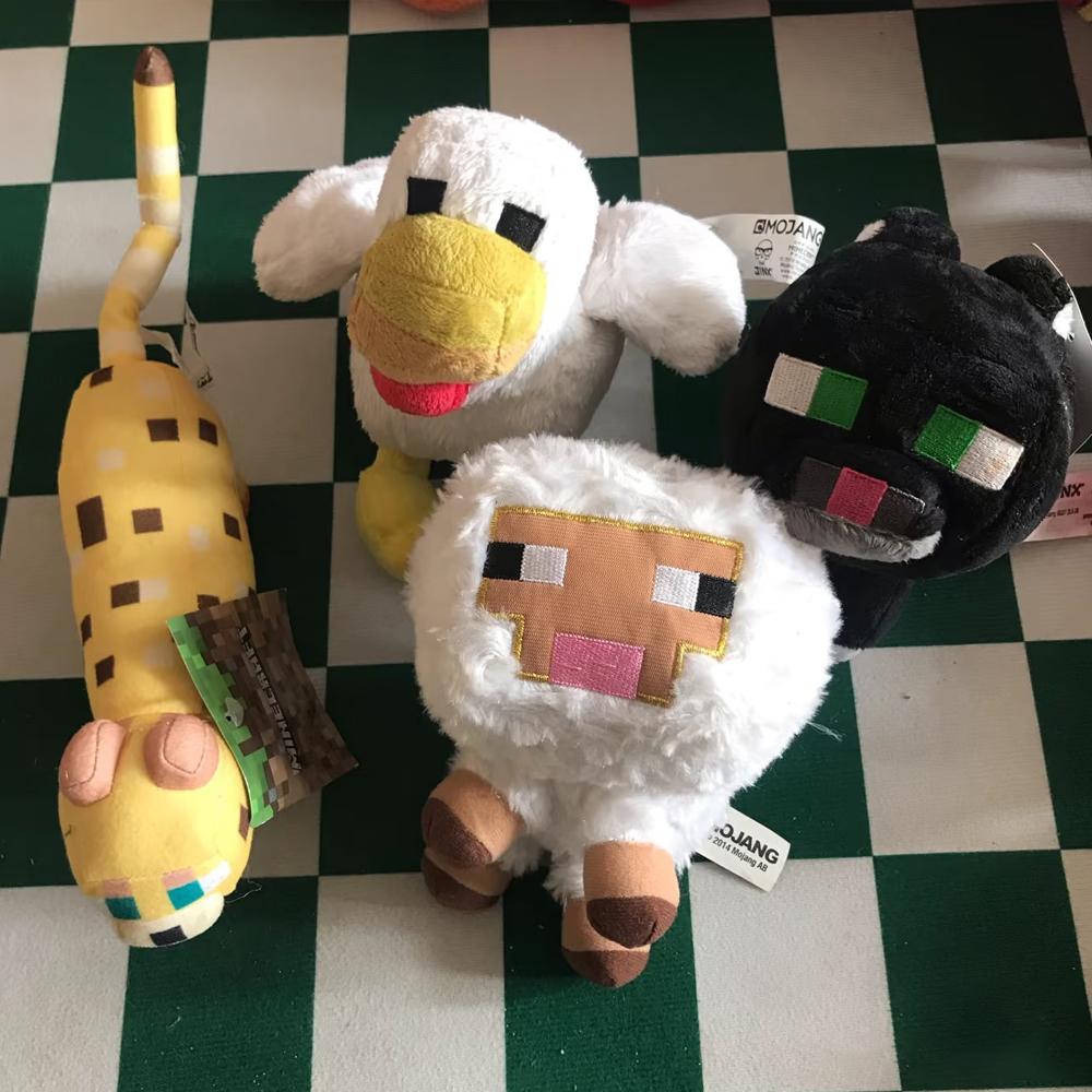16cm White Sheep Plush Toys Game Baby Sheep Plush Soft Stuffed Animals Toys Doll for Children Kids Gifts