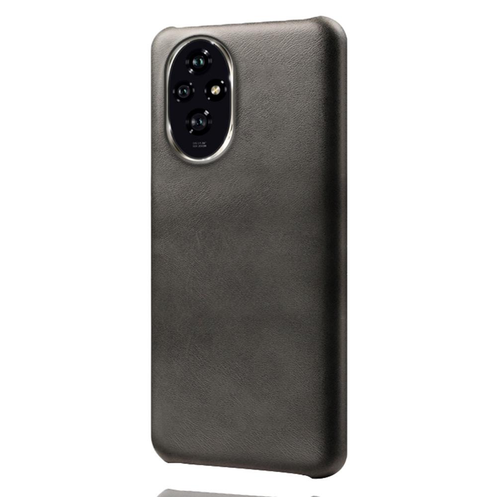 For Honor 200 5G Case Calf Texture PU Leather Hard PC Protective Phone Cover