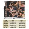 Off Campus Hannah Wells Garrett Graham Wool Blanket  Throw Blanket for  Sofa Bedding Lounge Plush Thin Quilt,
