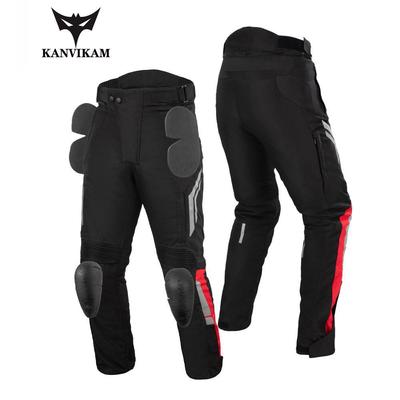 Pantalon de moto coupe-vent - Chaud, froid, toutes saisons, anti-chute pour motards tout-terrain