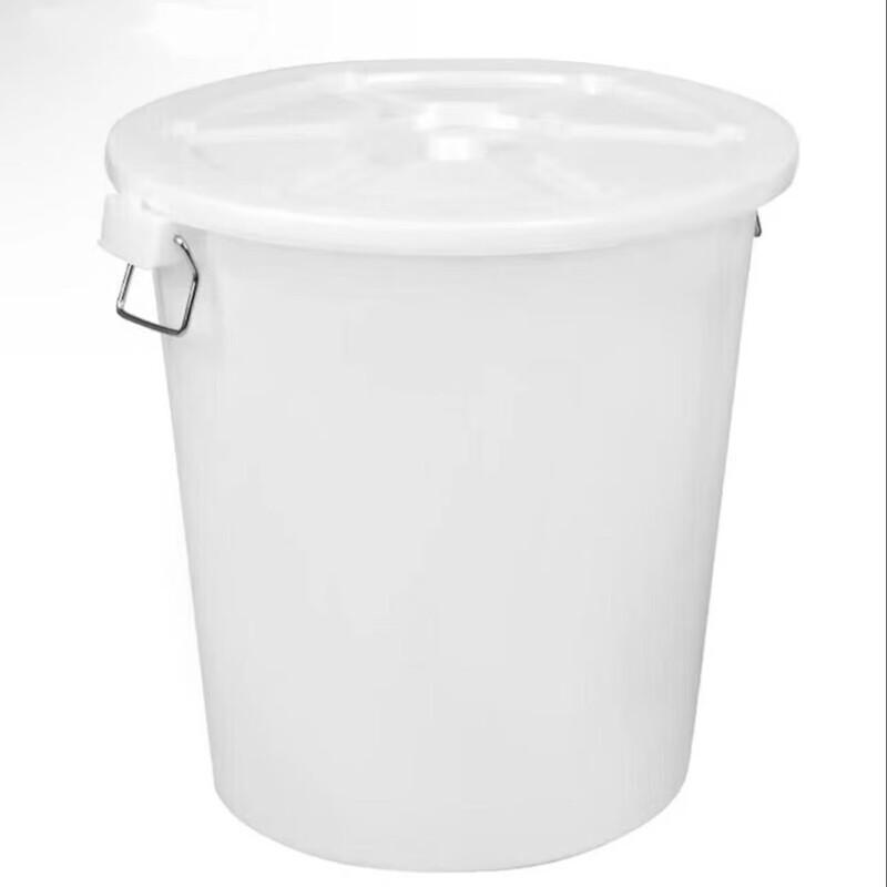 Large Plastic Storage Bucket with Lid