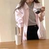 Pink French Long-sleeved Sunscreen Shirt and Jacket for Women To Wear In Spring New Style Shirts High-end Spring and Autumn Tops