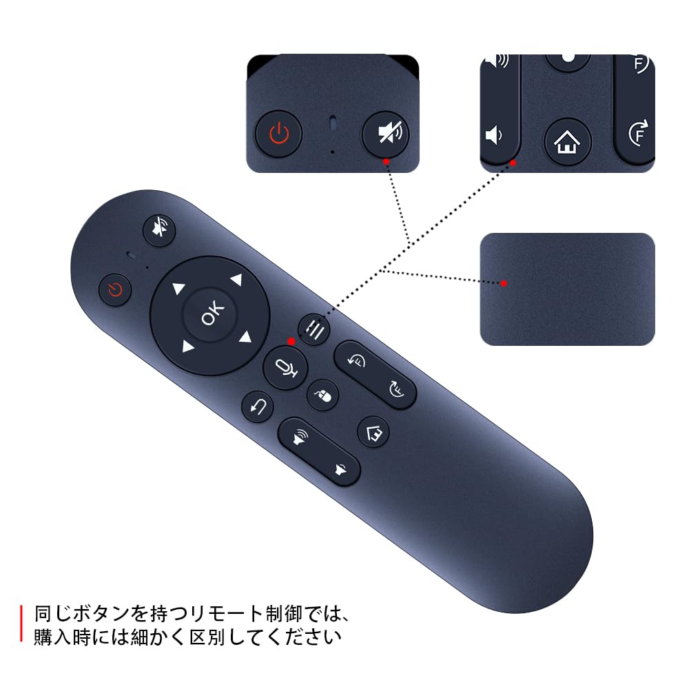 AHTHA Replacement Remote Control for Magcubic Projector Remote Control Compatible with HY310, HY300, and Ultra