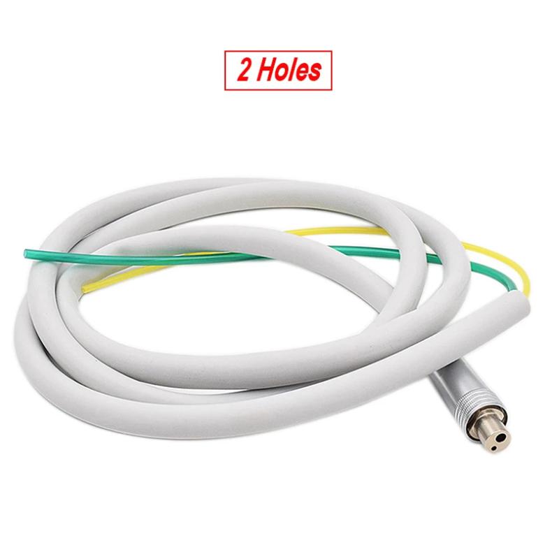 Nigf 2/4 Hole Dental Silicone Hose With Fitting For High/Low Speed Air Turbine Handpiece Dental Chair Accessories