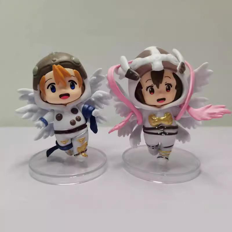 Niedliche und Sammlerwürdige Digimon Adventure 2. Generation PVC Figuren Blind Box Gashapon Spielzeug Set Anime Charaktermodelle