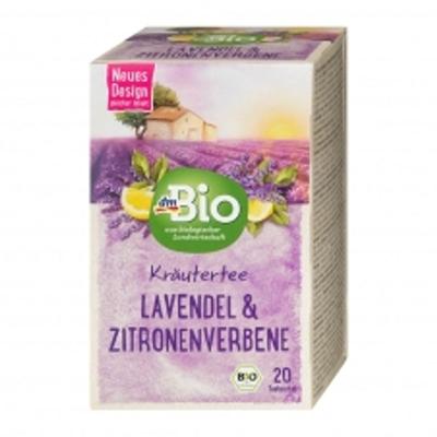 DM Bio Levanduľa Verbenka Bylinný čaj 20 čajových vrecúšok
