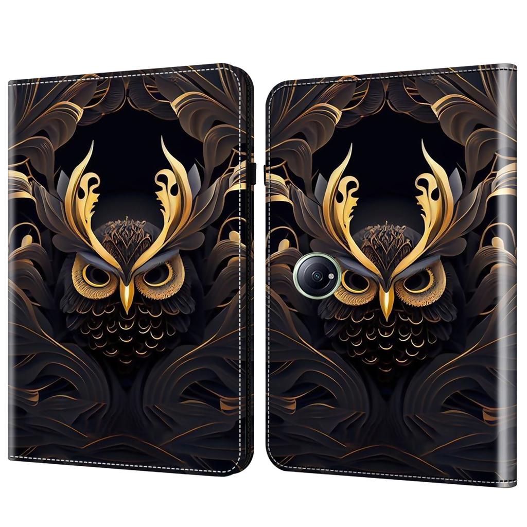 For OnePlus Pad 2/Pad Pro Case Flip Stand Leather Tablet Cover Pattern Printed