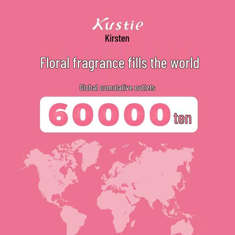 Kustie Upgraded Petal Shower Gel 5-Scent Variety Pack