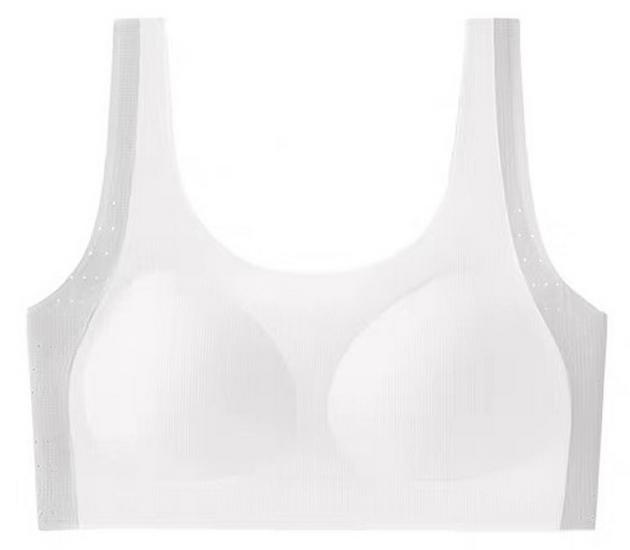 

Бесшовный спортивный бюстгальтер для девочек-подростков на этапах полового созревания 2 и 3 - Дизайн с поддержкой XL [100-120 lbs]