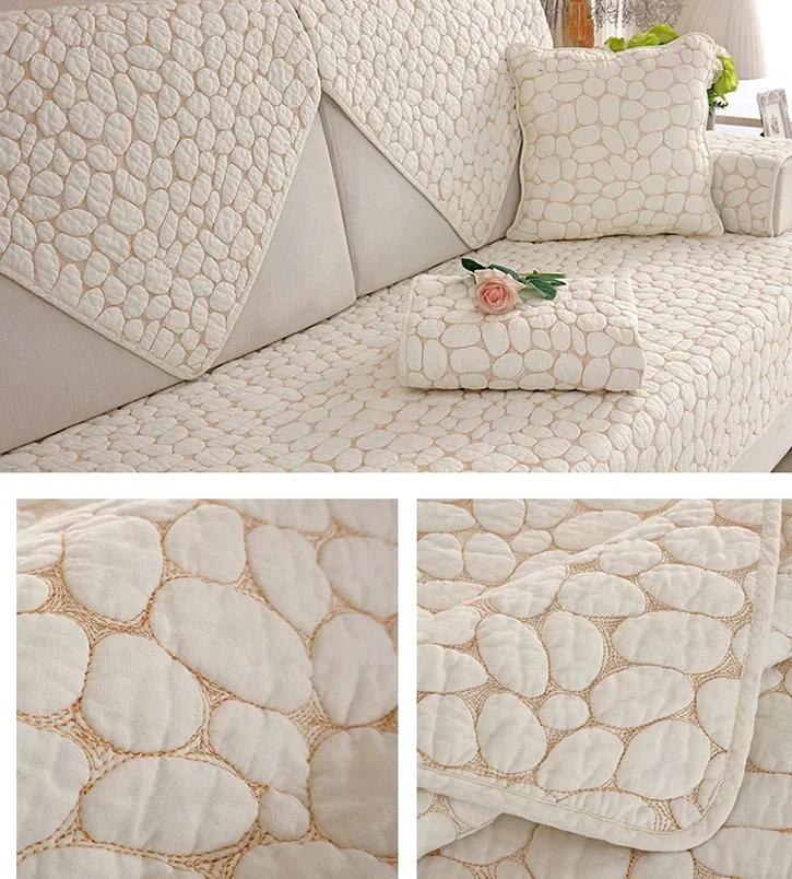 Thick Sofa Cover Soft Towel Couch Cushion Living Room Sofas Covers Non-slip Corner Sofa Seat Mat Chair Covers